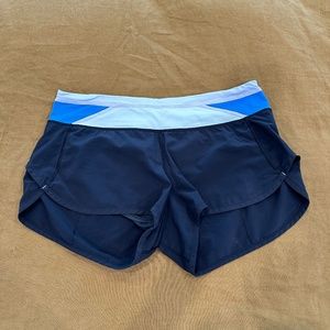 Lululemon speed shorts.